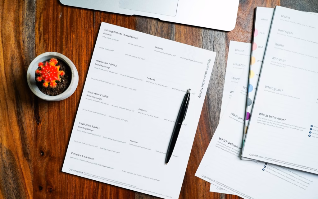 Printed pages side by side for comparing JSON-LD, Microdata and RDFa